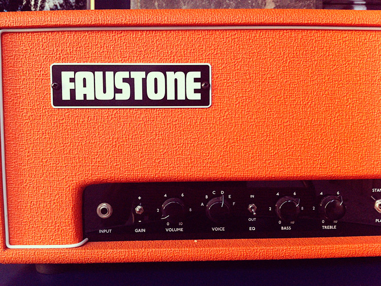 Faustone Dirty Teen orange tolex